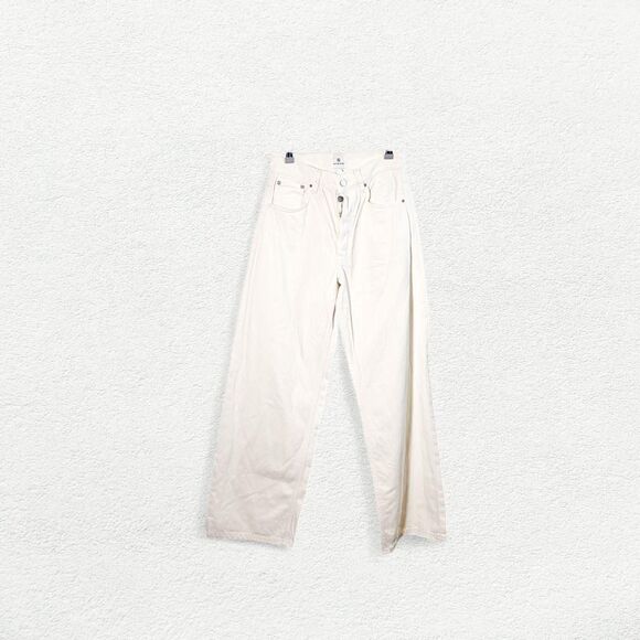 Anine Bing Jeans in White - Picture 1 of 8